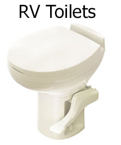 RV and trailer toilets